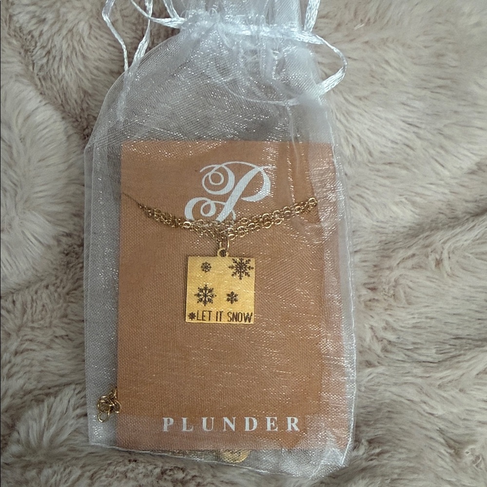 Plunder Box with Green, Red, Yellow, Pink, Teal, Navy Ornaments. Necklace.